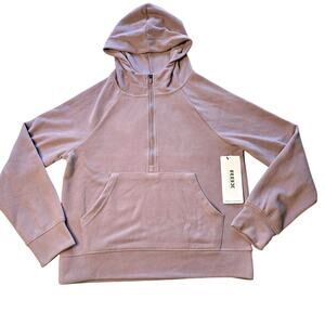 RBX Hoodie Womens Small Half Zip Pullover Lightweight Athletic Athleisure Lounge